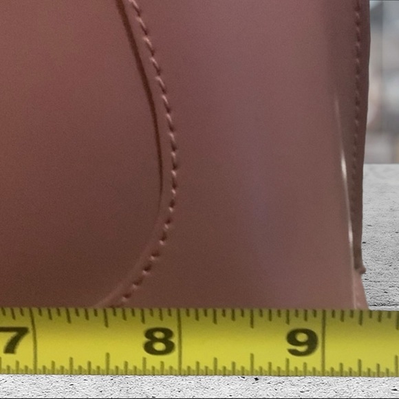 Furla Shoulder Bag Brown/Mauve Leather Made in Italy EUC - Picture 10 of 12